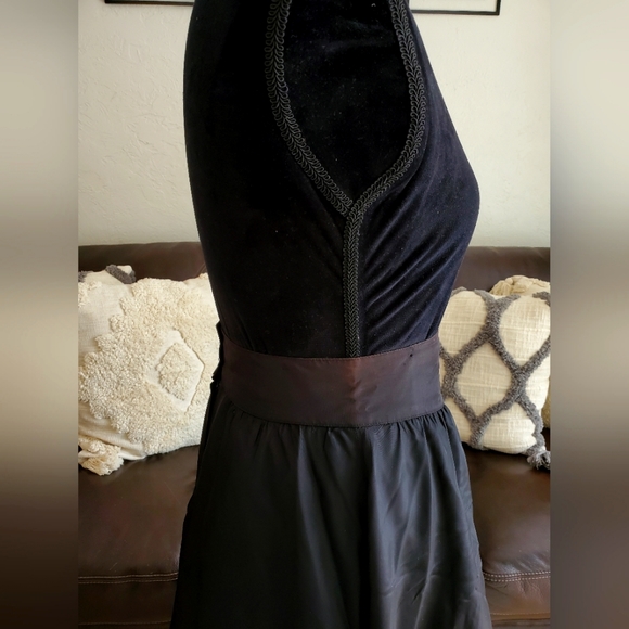 Vintage Gunne Sax By Jessica McClintock Black Midi Lace Skirt Size 11 Wednesday - Picture 10 of 11